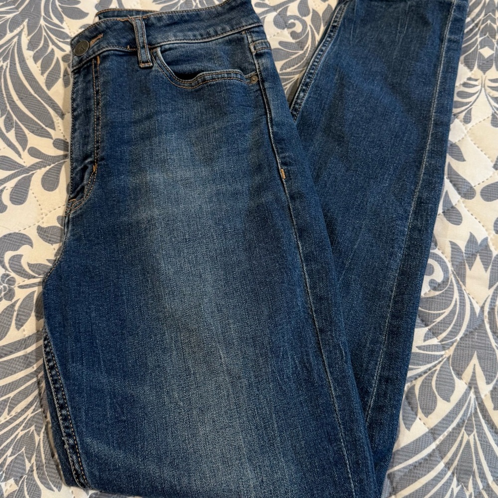 Calvin Klein Jeans High Waist Blue Denim